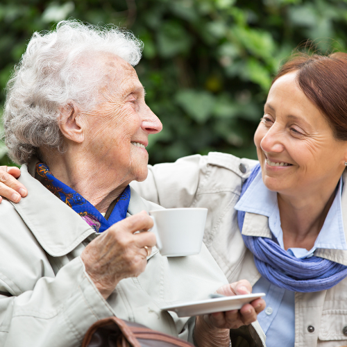 Bezoekdienst voor ouderen en zieken